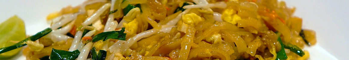 Eating Thai at Tup Tim Thai Cuisine restaurant in Salem, OR.